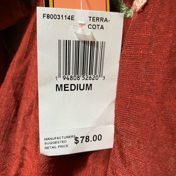 Olive Hill women’s medium floral dress with 3/4 ruffle sleeves - Picture 7 of 9